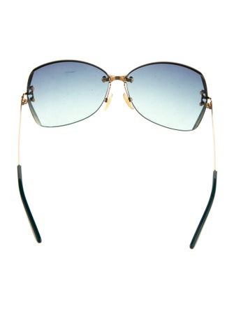 Tory Burch Oversize Gradient Sunglasses