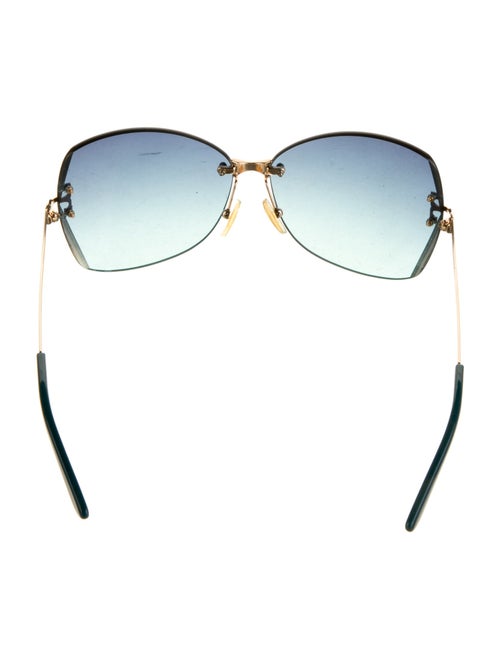 Tory Burch Oversize Gradient Sunglasses