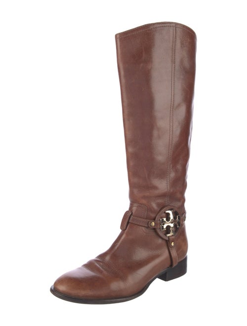 Tory Burch Leather Riding Boots