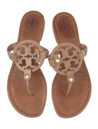 Tory Burch Leather Slides