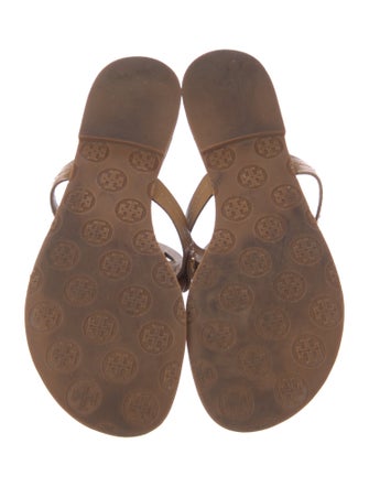 Tory Burch Leather Slides