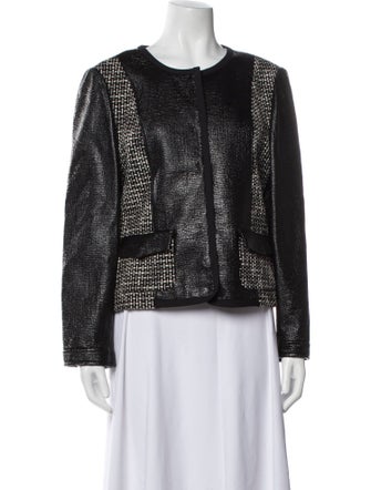Tory Burch Tweed Pattern Evening Jacket