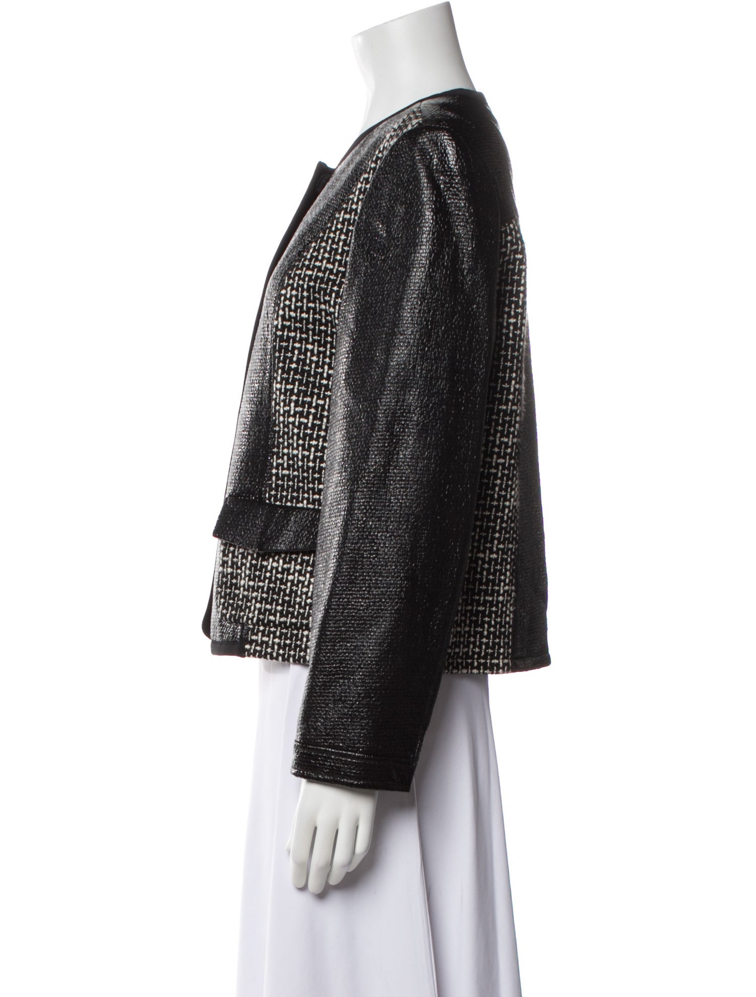 Tory Burch Tweed Pattern Evening Jacket