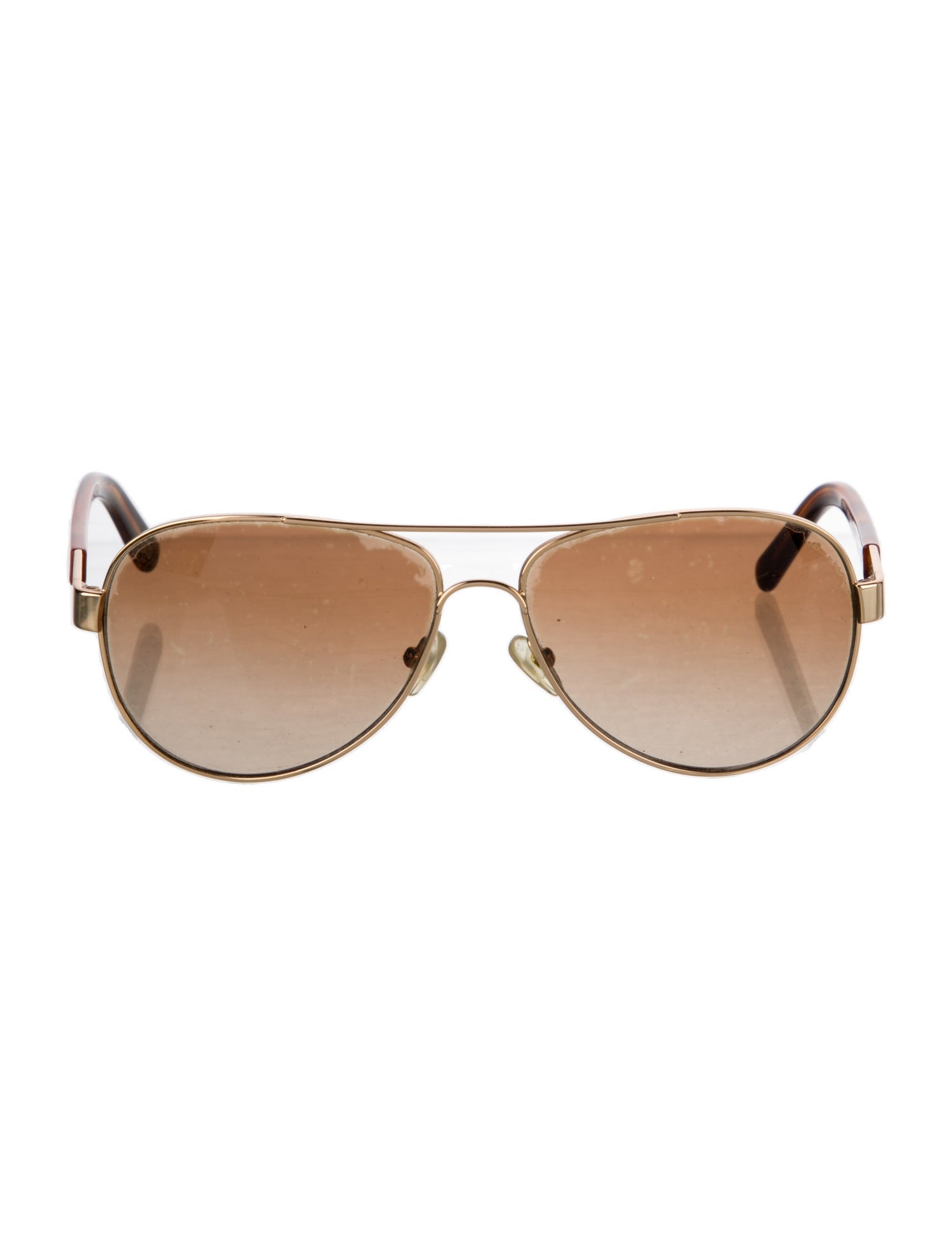 Tory Burch Aviator Gradient Sunglasses