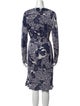 Tory Burch Silk Midi Length Dress