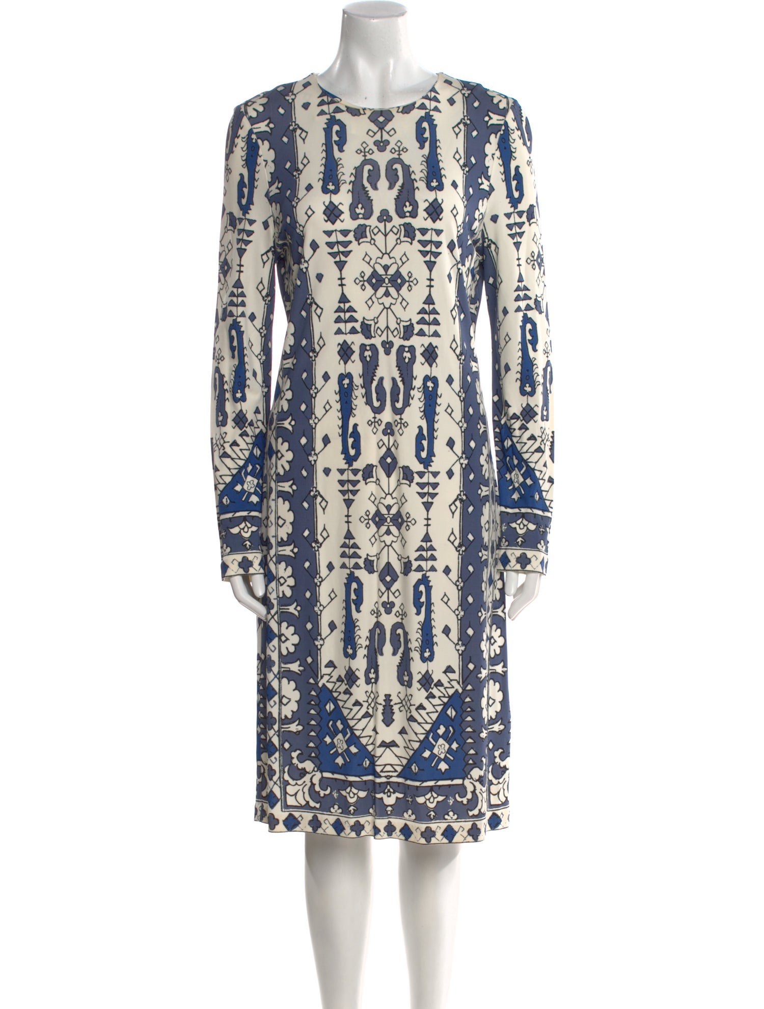 Tory Burch Printed Midi Length Dress