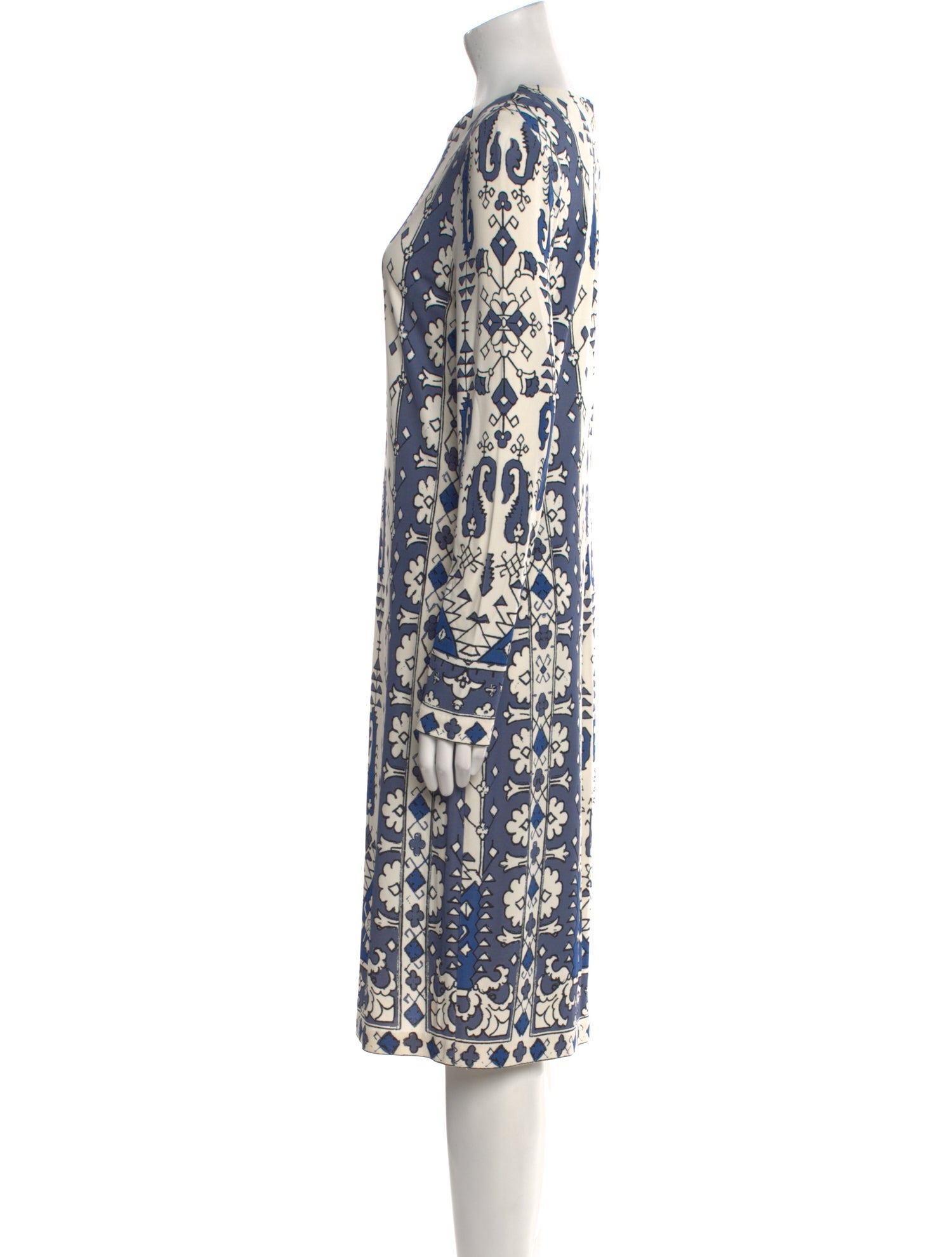 Tory Burch Printed Midi Length Dress