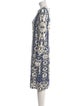 Tory Burch Printed Midi Length Dress