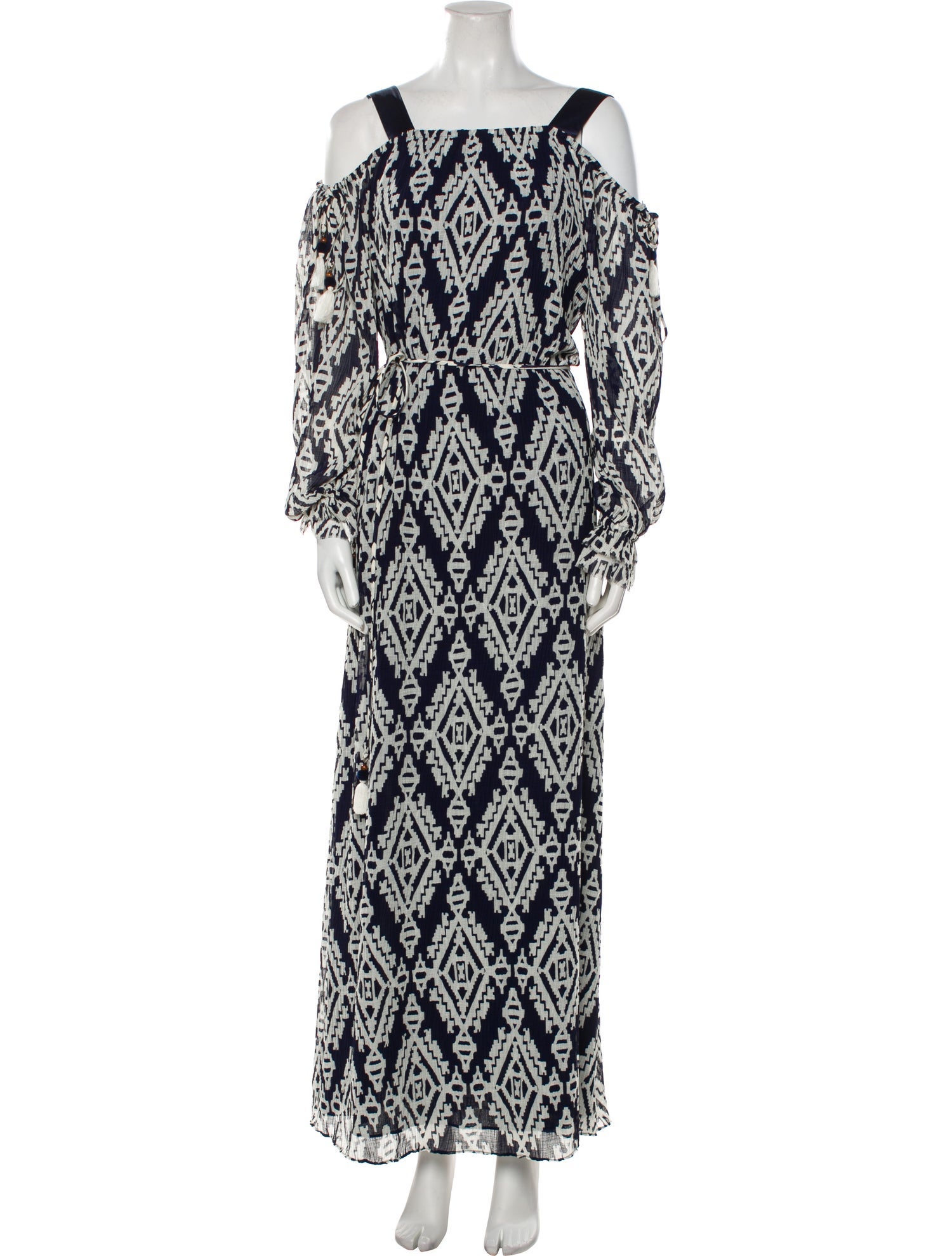 Tory Burch Printed Long Dress w/ Tags