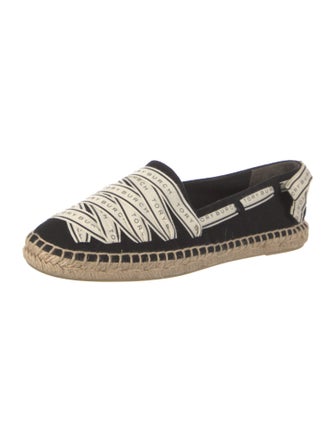 Tory Burch Canvas Printed Espadrilles