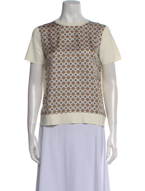 Tory Burch Silk Printed Top