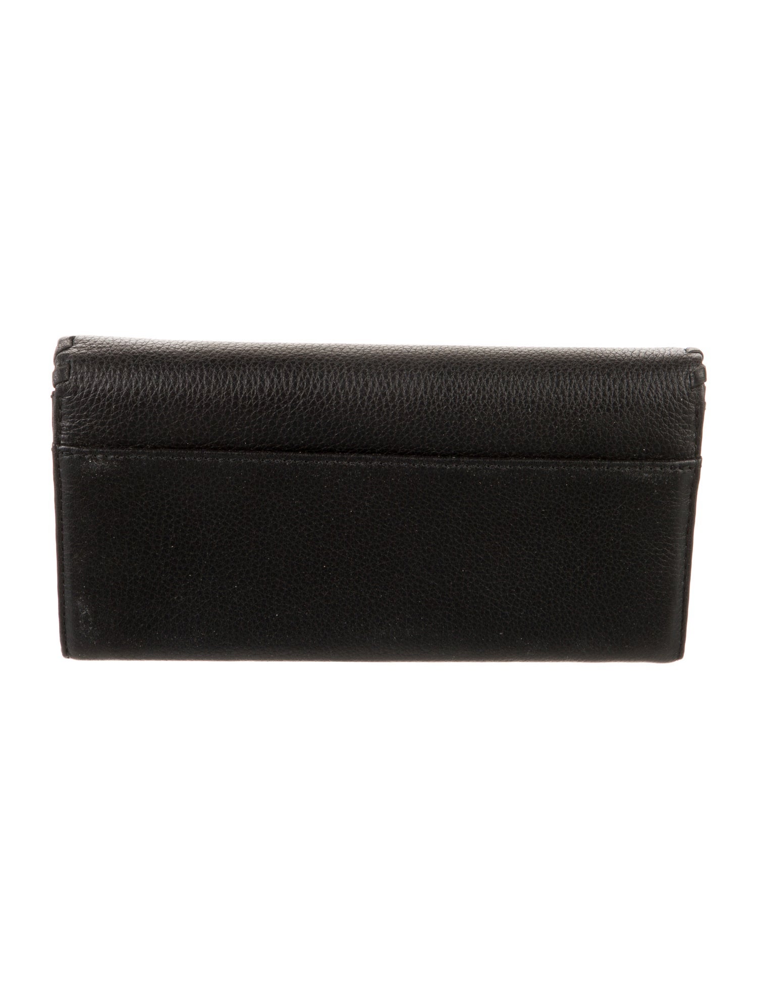 Tory Burch Signature Logo Leather Trifold Wallet