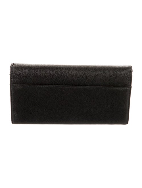 Tory Burch Signature Logo Leather Trifold Wallet