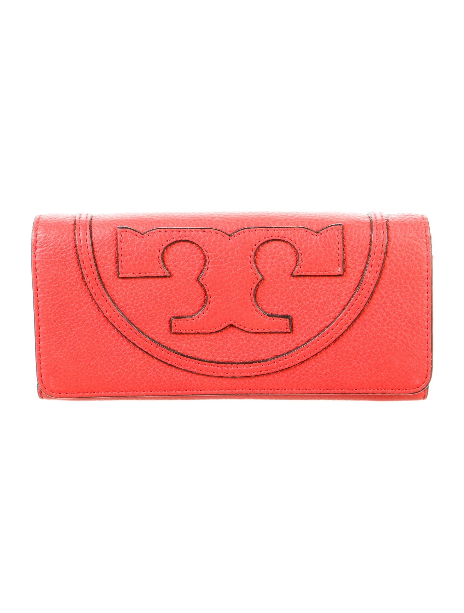 Tory Burch Leather Continental Wallet
