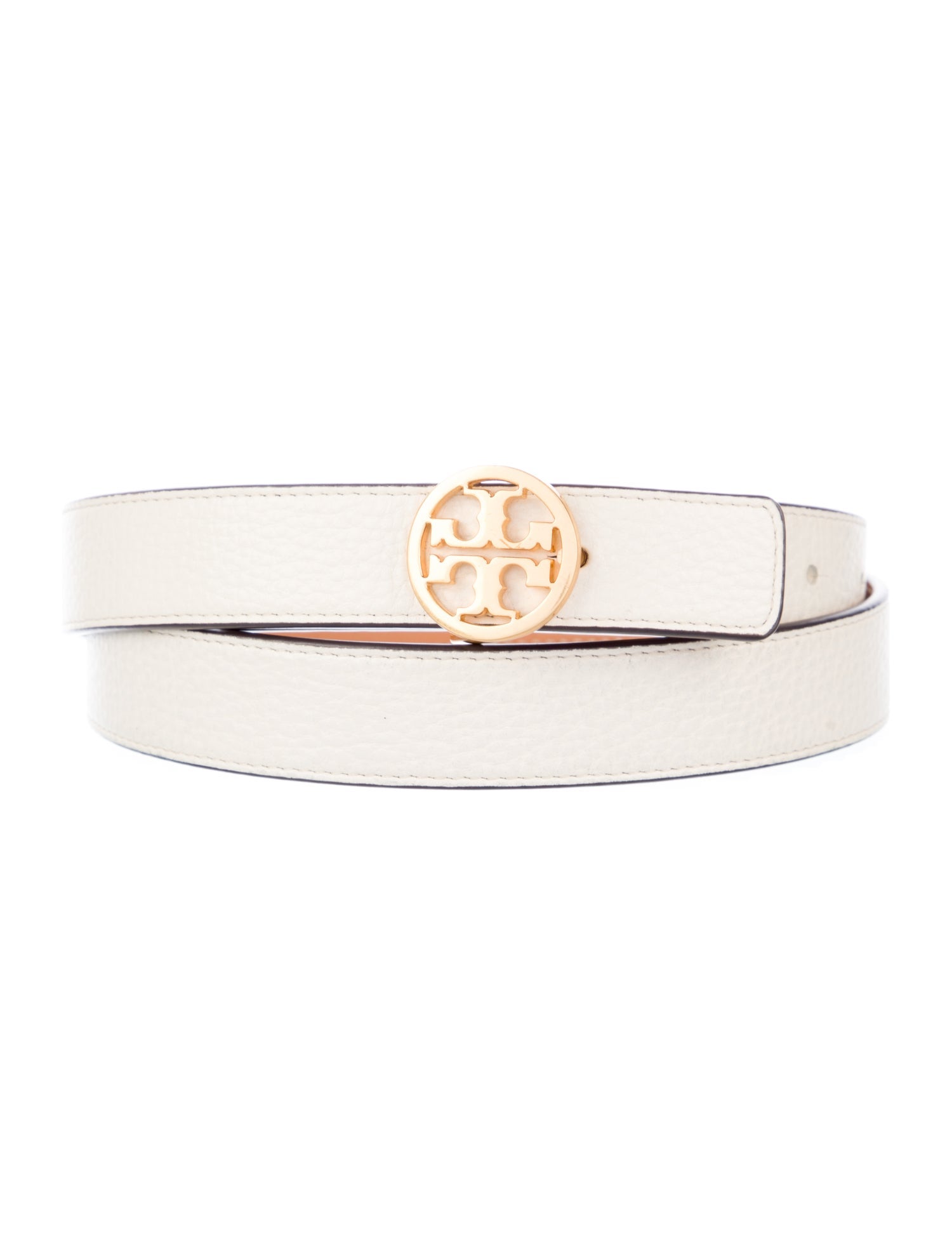 Tory Burch Skinny Leather Belt