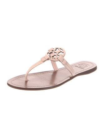 Tory Burch Leather Slides