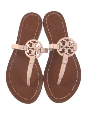 Tory Burch Leather Slides