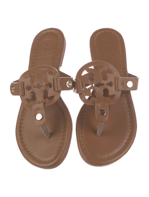 Tory Burch Leather Slides