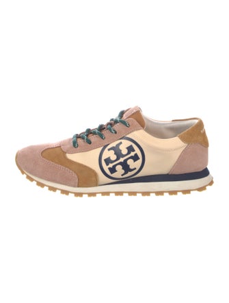 Tory Burch Suede Printed Sneakers