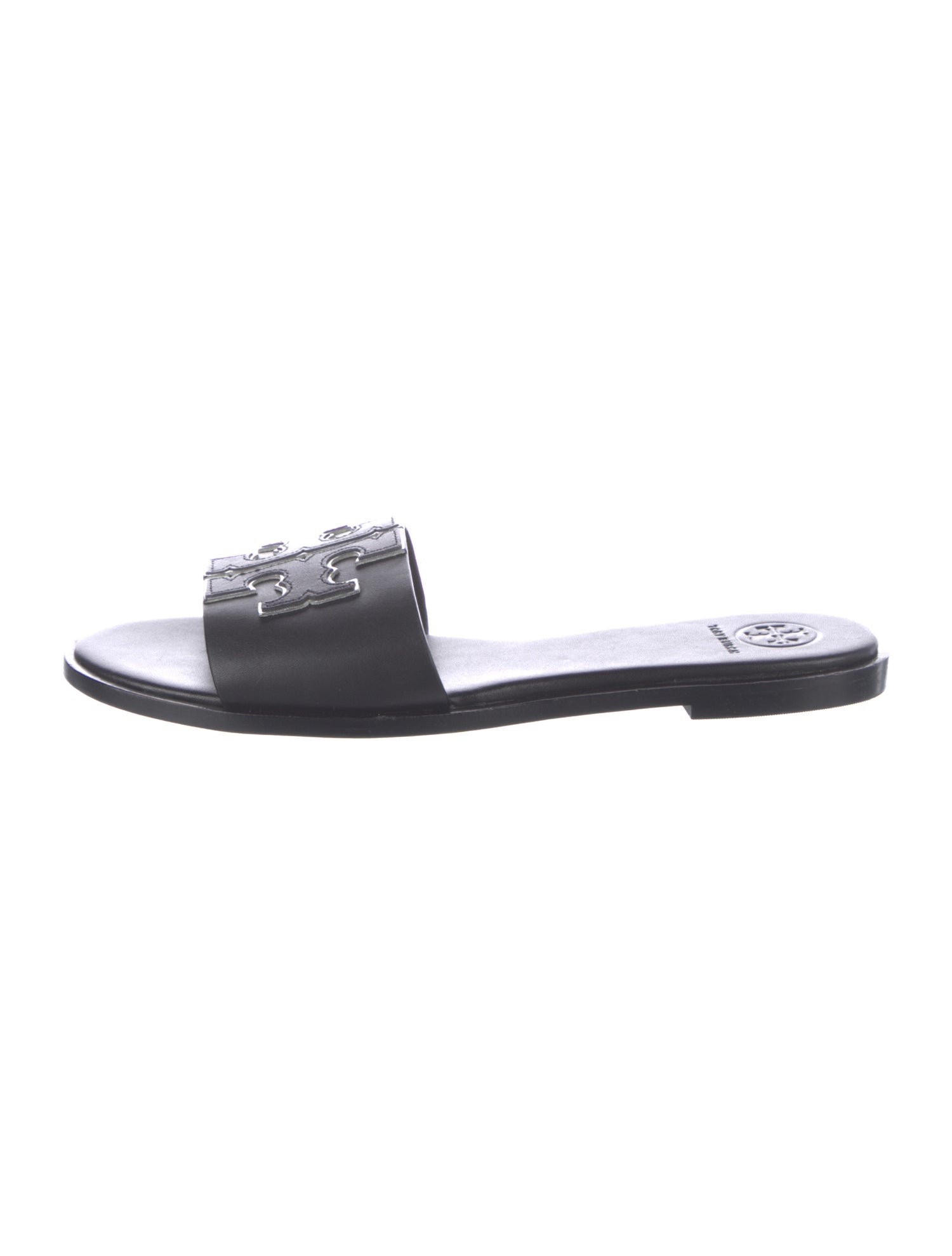 Tory Burch Leather Slides