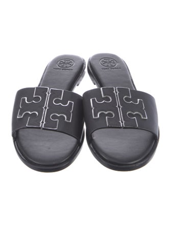 Tory Burch Leather Slides