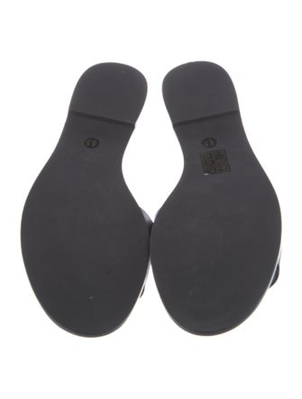 Tory Burch Leather Slides
