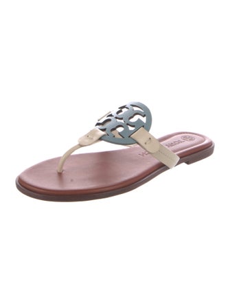 Tory Burch Leather Slides