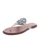 Tory Burch Leather Slides
