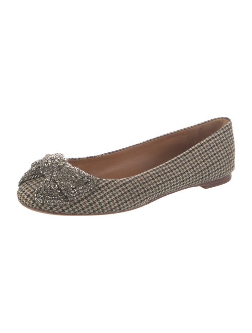 Tory Burch Tweed Printed Flats