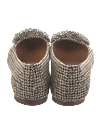 Tory Burch Tweed Printed Flats