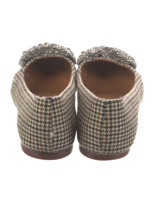 Tory Burch Tweed Printed Flats