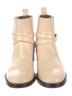 Tory Burch Leather Moto Boots