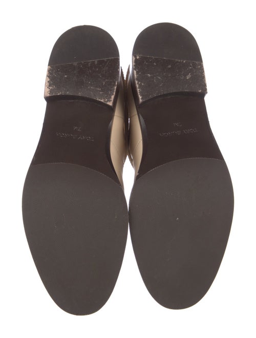 Tory Burch Leather Moto Boots