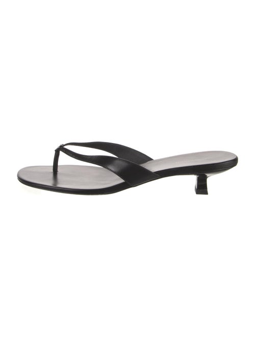 Tory Burch Leather Flip Flops