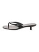 Tory Burch Leather Flip Flops