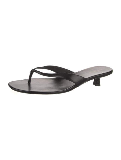 Tory Burch Leather Flip Flops