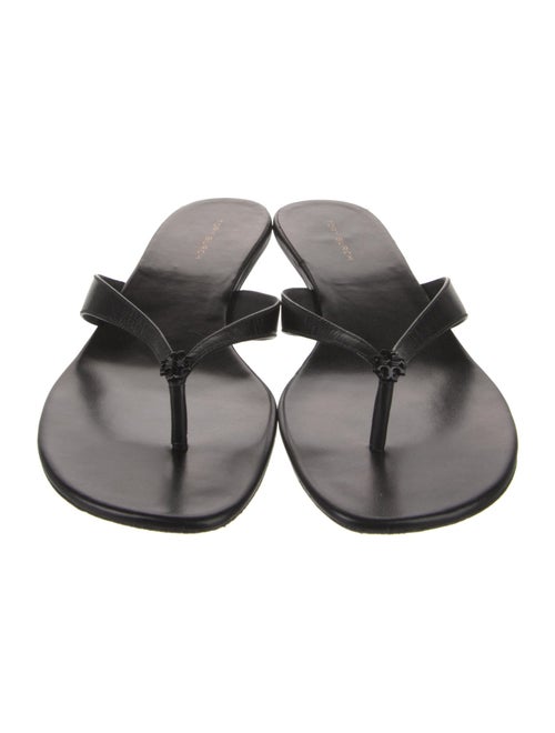 Tory Burch Leather Flip Flops