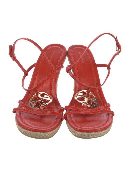 Tory Burch Leather Espadrilles