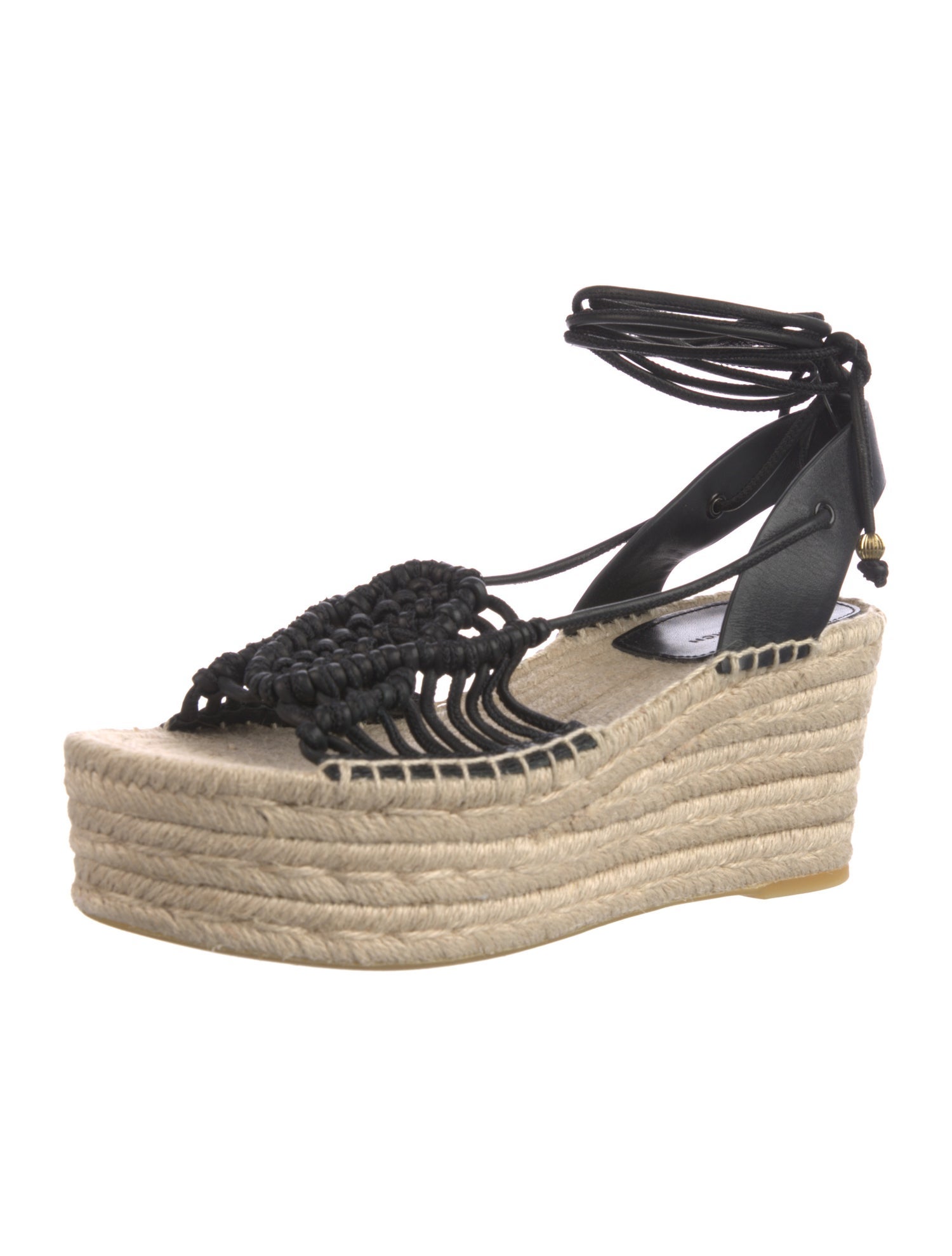 Tory Burch Leather Espadrilles