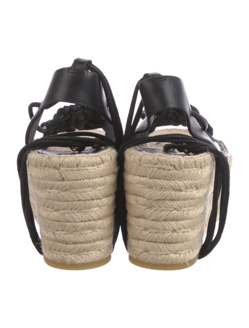 Tory Burch Leather Espadrilles