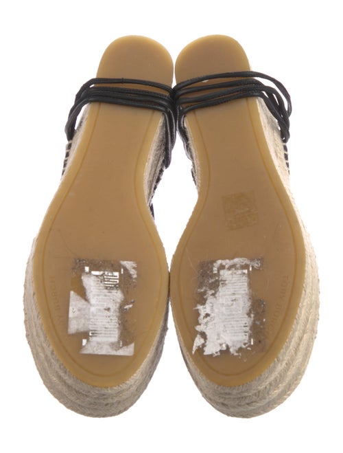 Tory Burch Leather Espadrilles