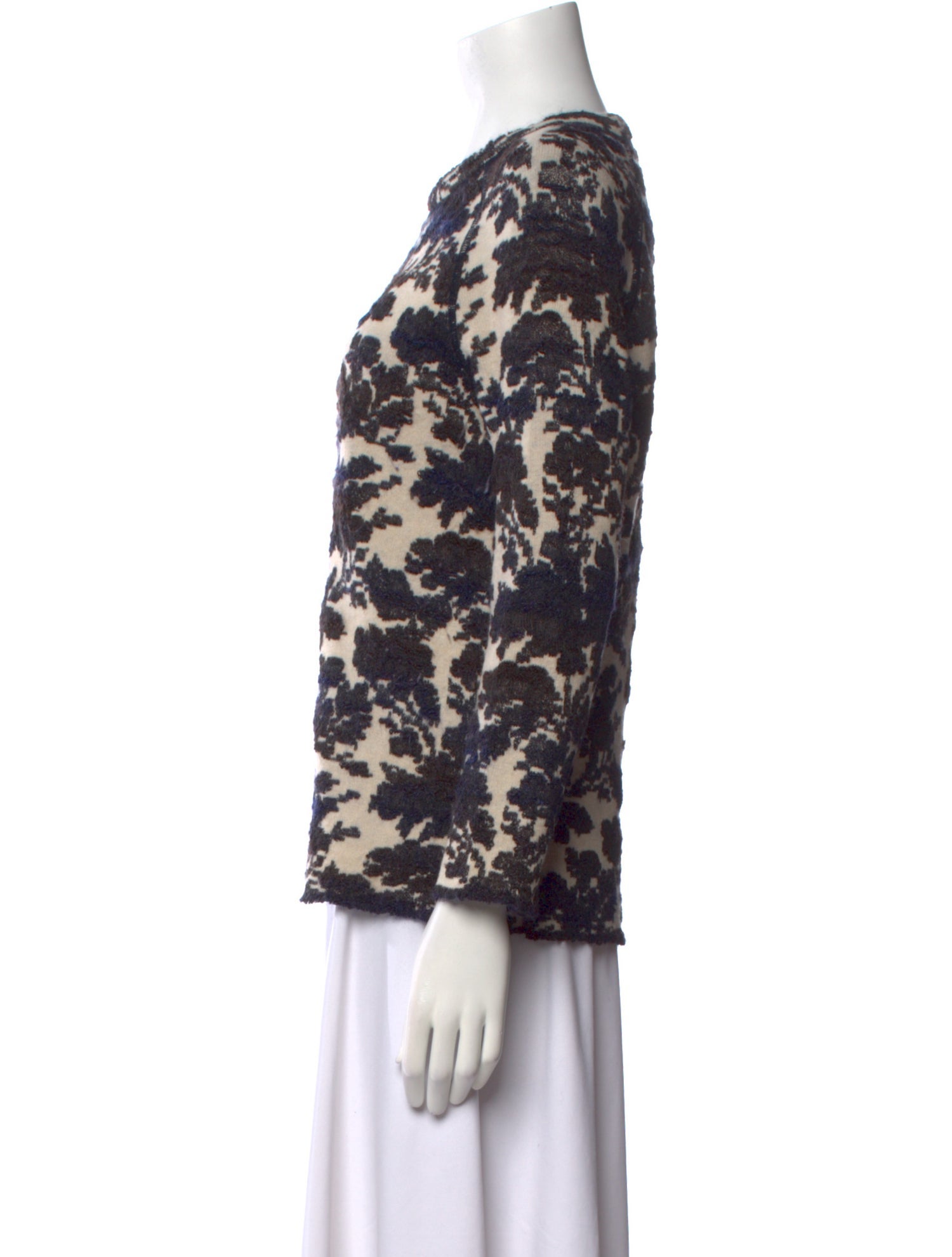 Tory Burch Wool Printed Sweater