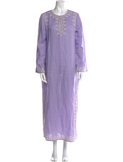 Tory Burch Linen Long Dress