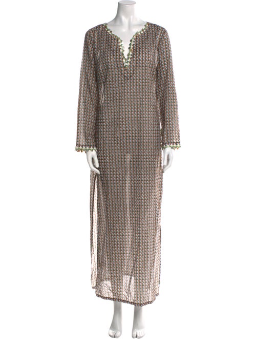 Tory Burch Printed Long Dress