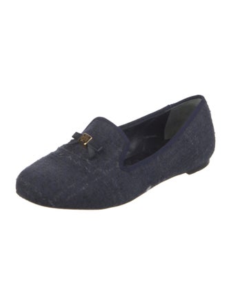 Tory Burch Tweed Loafers