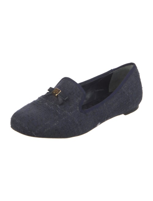 Tory Burch Tweed Loafers