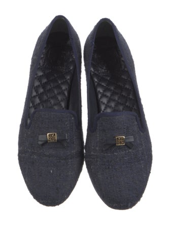 Tory Burch Tweed Loafers