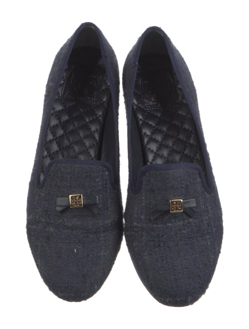 Tory Burch Tweed Loafers