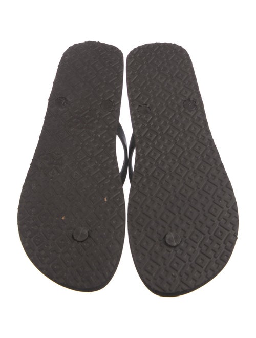 Tory Burch Rubber Patterned Flip Flops