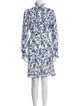 Tory Burch Floral Print Knee-Length Dress